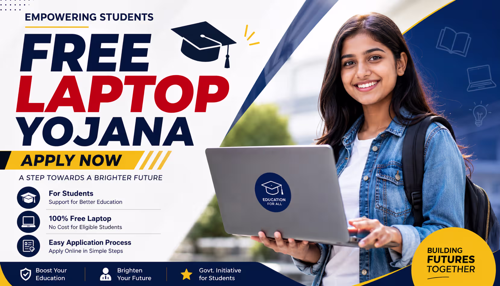 Free Laptop Yojana Apply